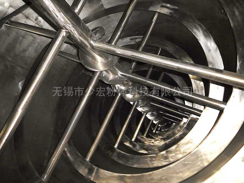單錐螺帶混合機内部結構