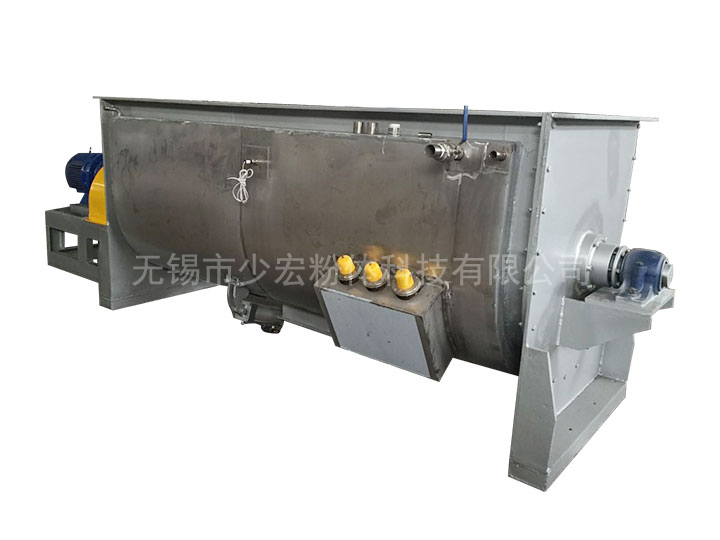 加熱幹燥卧式螺帶混合機